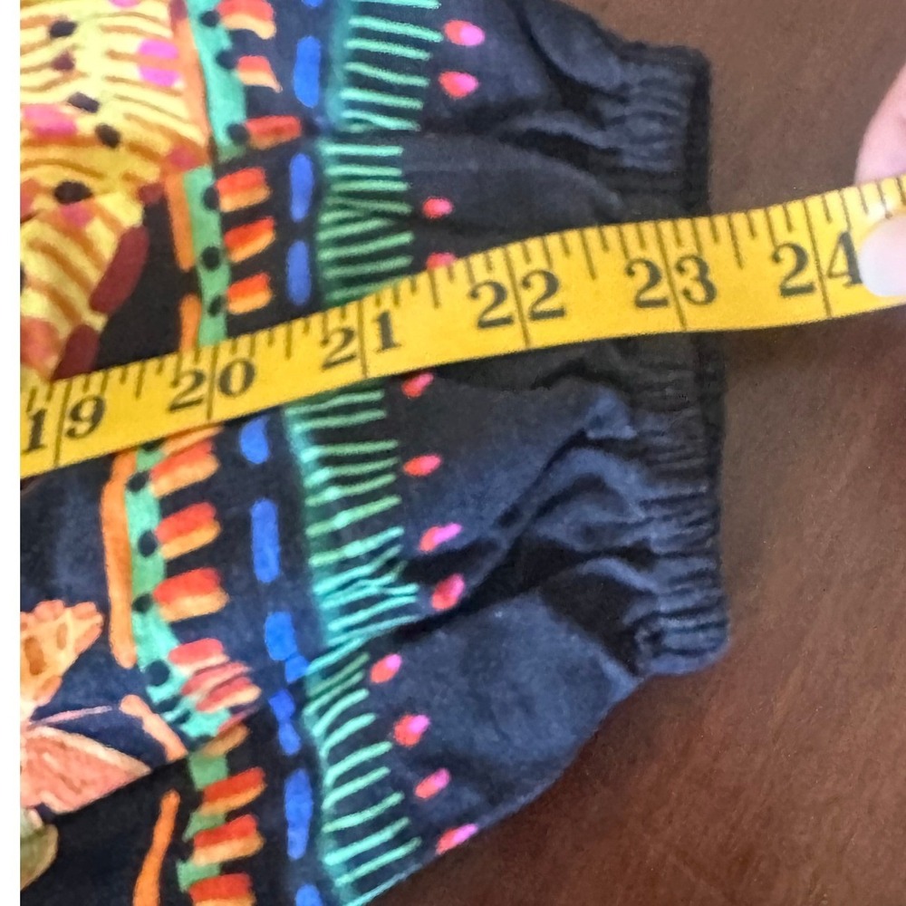 FARM Rio NWT SZ LGE Black Cool Leopards Maxi Dress Black High-Low Puff Sleeve - Picture 10 of 15